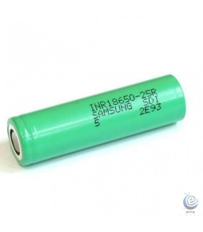 Acumulator industrial Li-ion terminal plat 18650 3.7V 2500mAh 20A Samsung INR18650-25R