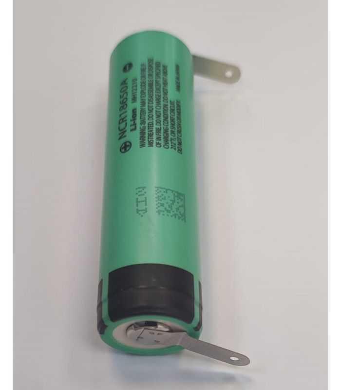 Acumulator Li Ion Panasonic 18650 36v 3100ma 59a Plat Cu Lamele Terminale Ncr18650a