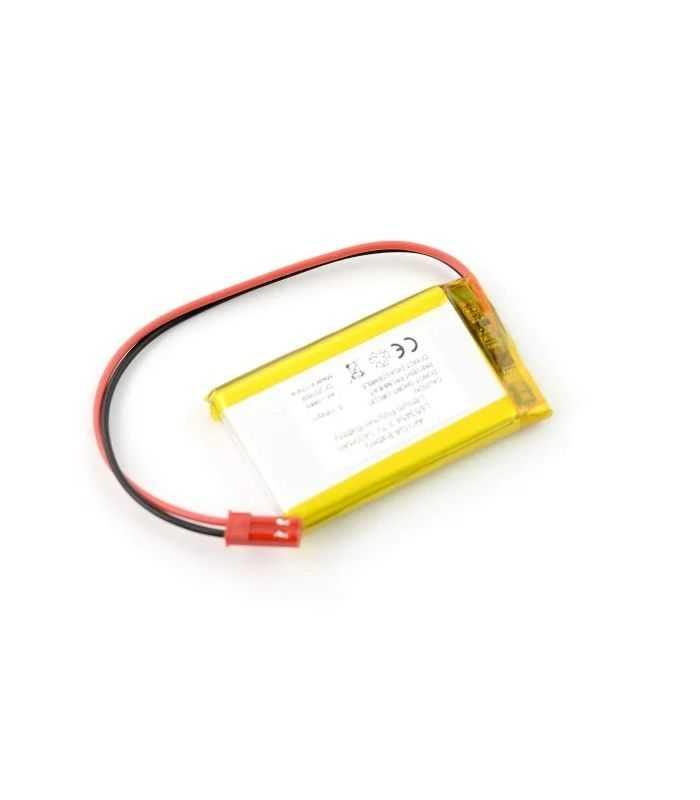 Acumulator Lithium Poliymer 14160 1400mAh 1S 3.7V fir cu conector JST-BEC 54x34x7mm AKYGA Battery