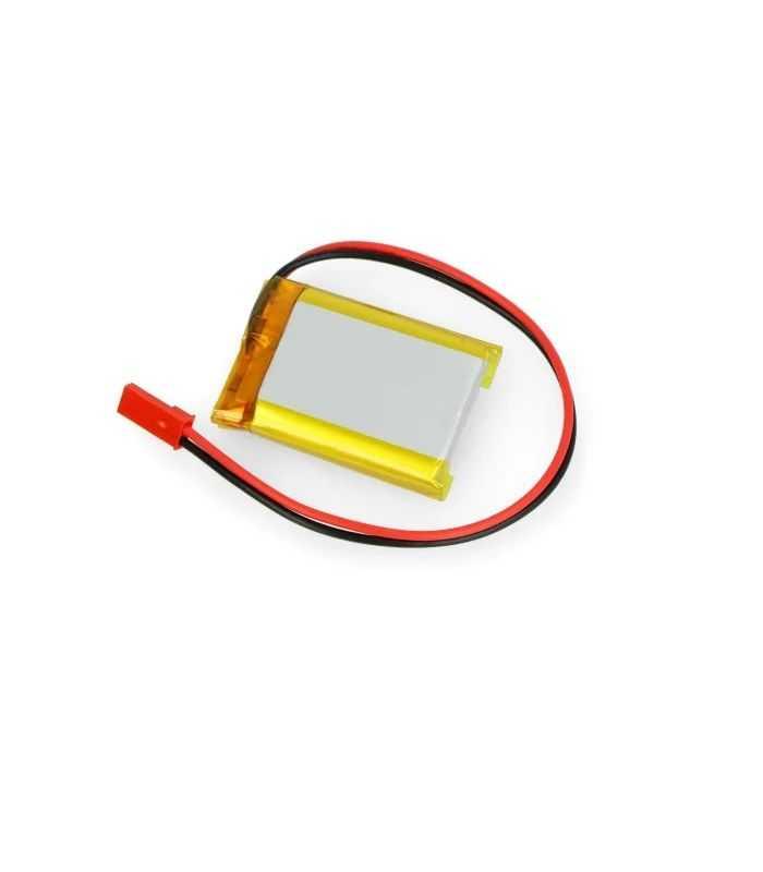 Acumulator Lithium Poliymer 15612 1000mah 1s 37v Conector Jst Bec 40x30x8mm Akyga Battery