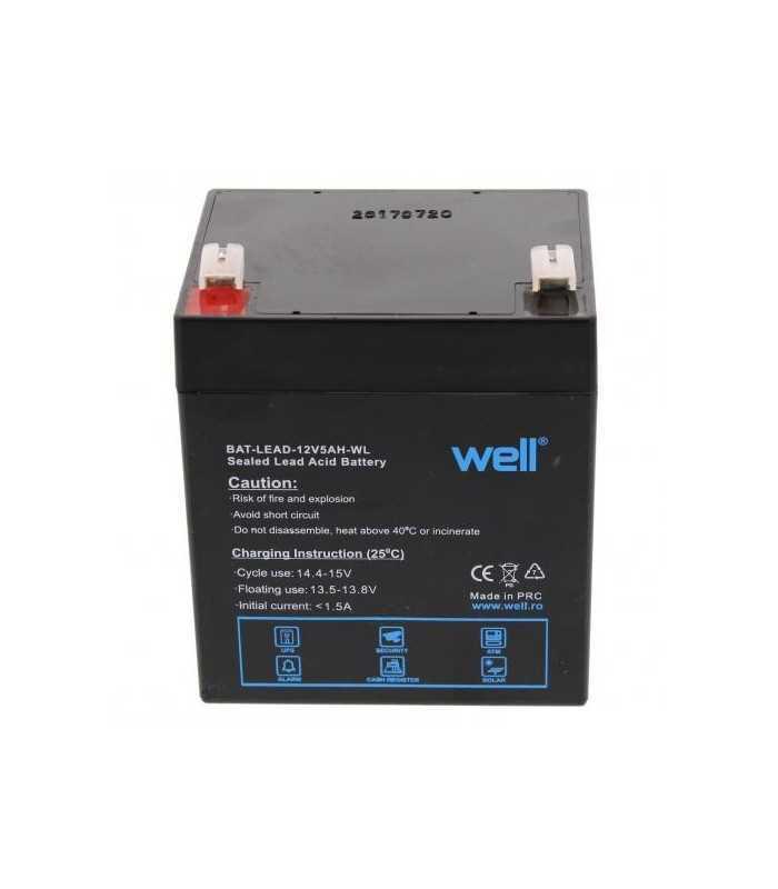 Acumulator plumb acid 12V 5Ah Well BAT-LEAD-12V5AH-WL