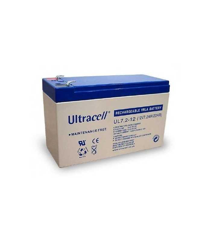 Acumulator plumb acid 12V 7.2AH cu borne late Ultracell UL7.2-12