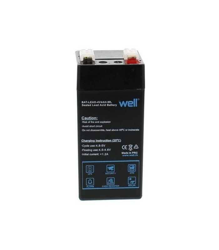 Acumulator plumb acid 4V 4Ah Well 48x48x101mm