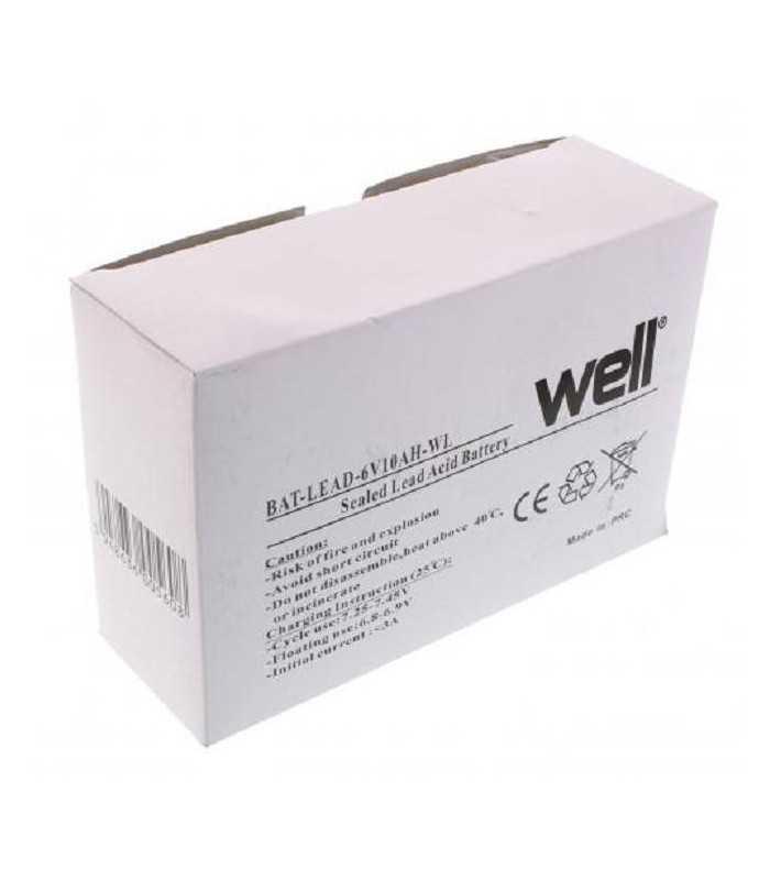 acumulator plumb acid 6v 10ah well 1