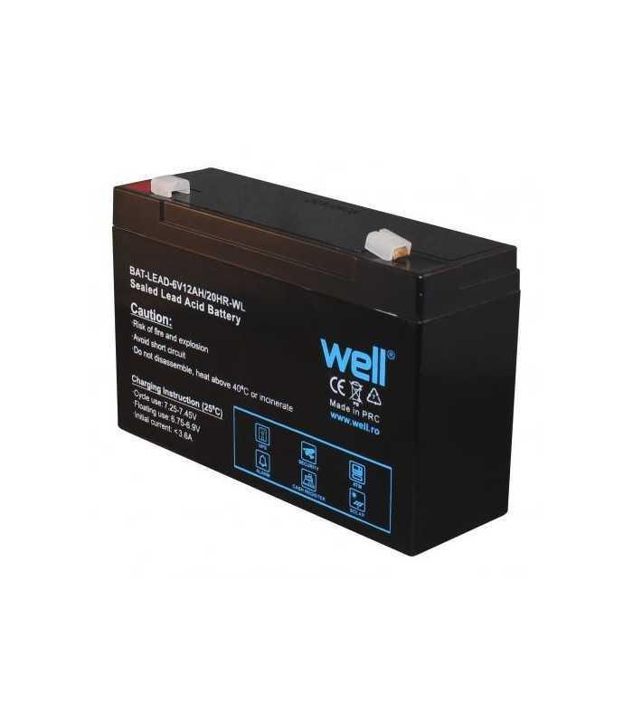 acumulator plumb acid 6v 12ah well 151x94x50mm 1