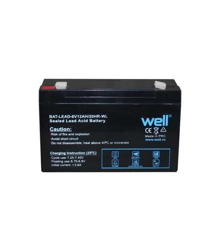 Acumulator plumb acid 6V 12AH Well 151x94x50mm