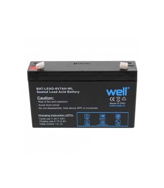 Acumulator plumb acid 6V 7AH Well