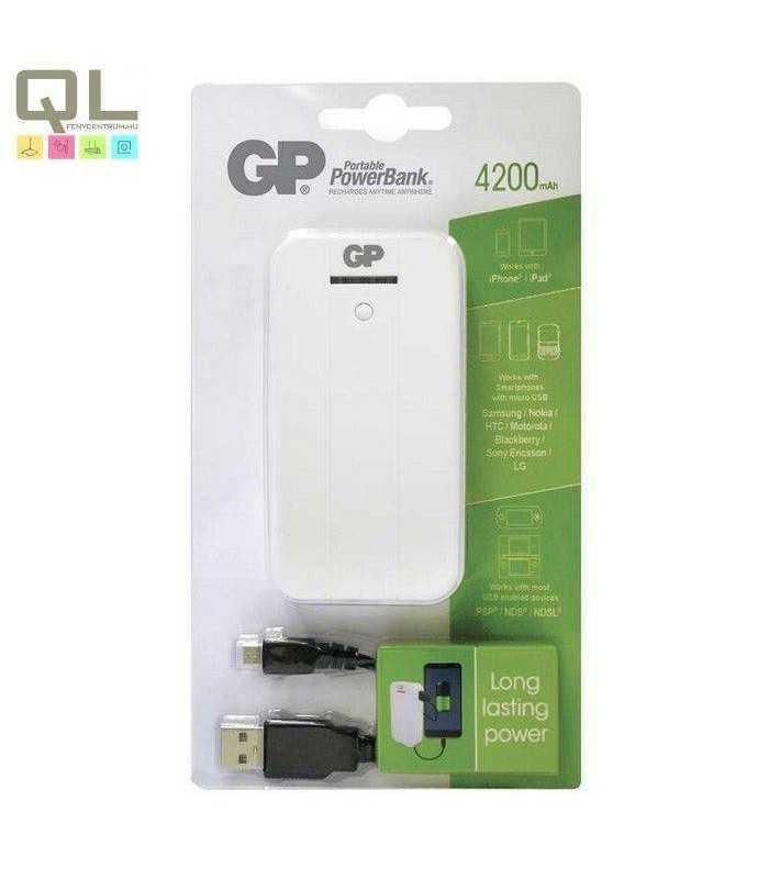 acumulator portabil powerbank 4200ma alb gp 5