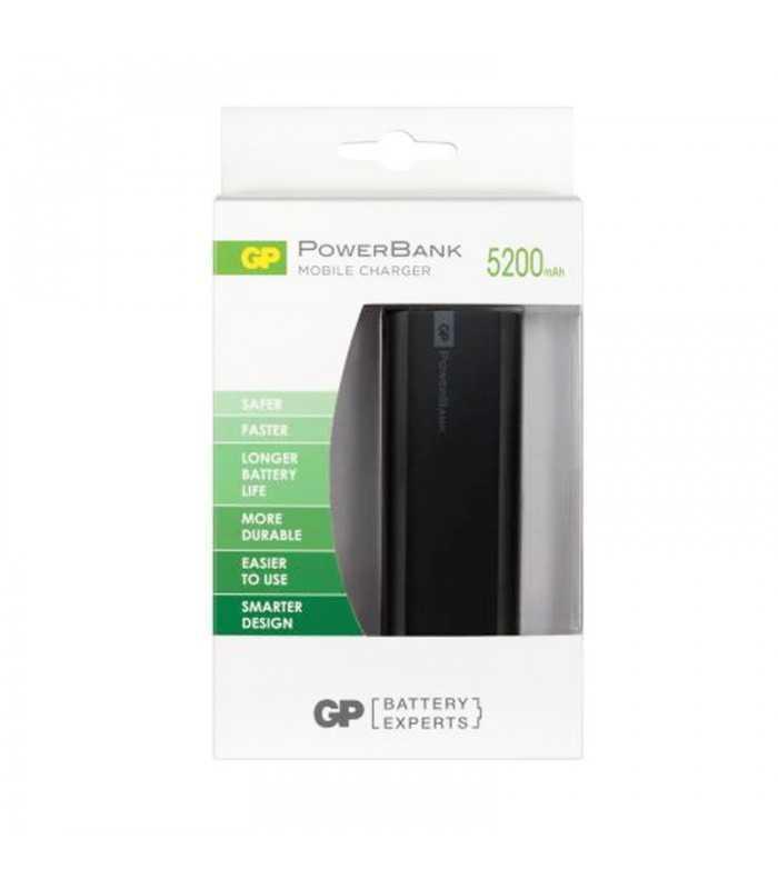 acumulator portabil powerbank 5200mah negru gp 3