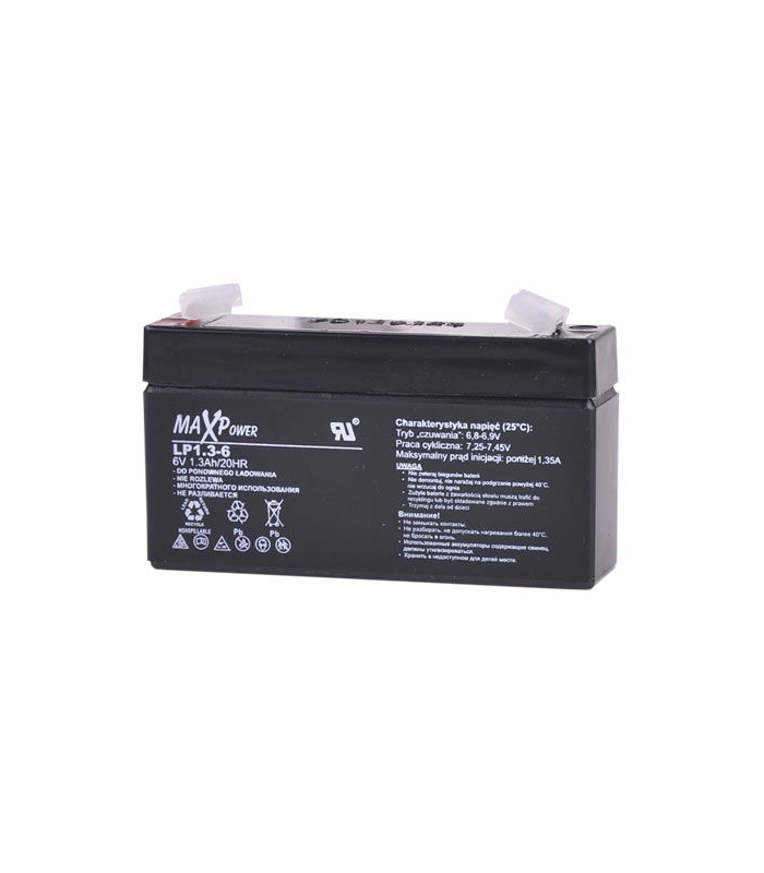 Acumulator stationar SLA Acid Plumb 6V 1.3Ah MaxPower Vipow