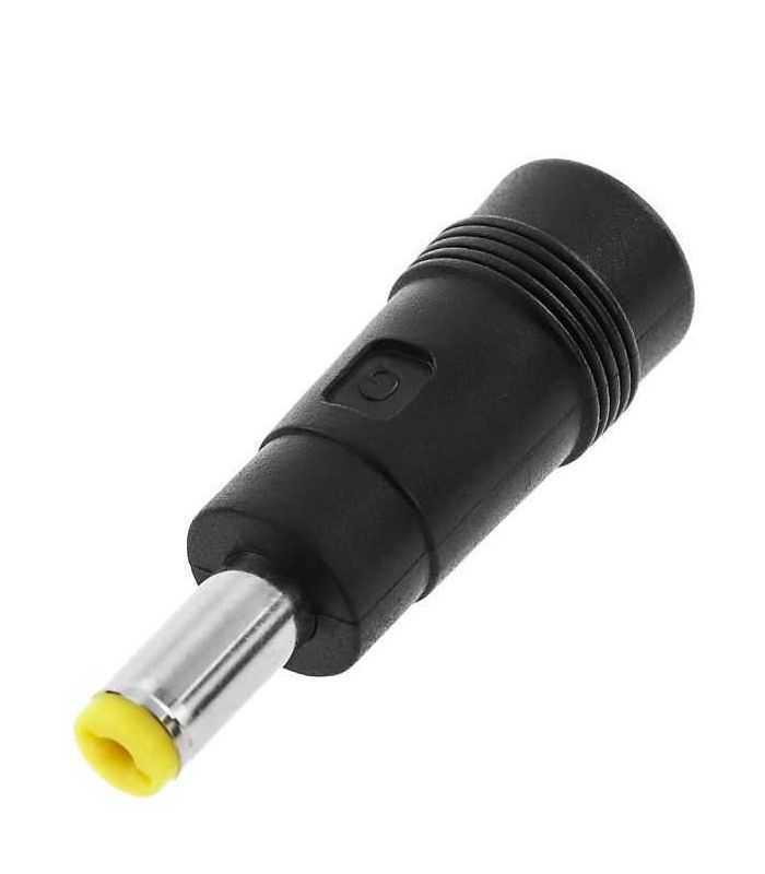 Adaptor 4.75x1.7mm mama - 2.5x5.5mm tata alb