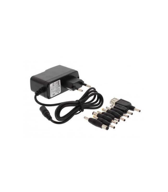 Adaptor AC/DC Universal 5V 2A 8 mufe DC Well