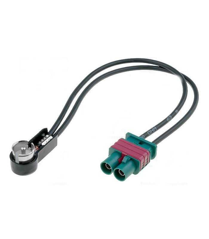 Adaptor Antena Fakra Mufa X2 Iso Mufa In Unghi Zrs 2f Iso 4carmedia