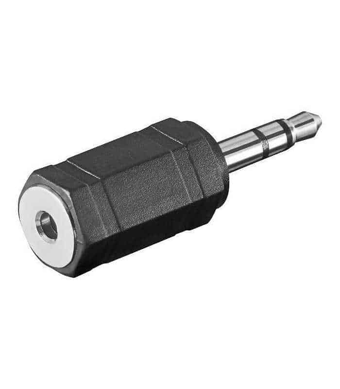 Adaptor audio 3.5 mm stereo tata la 2.5 mm stereo mama Goobay