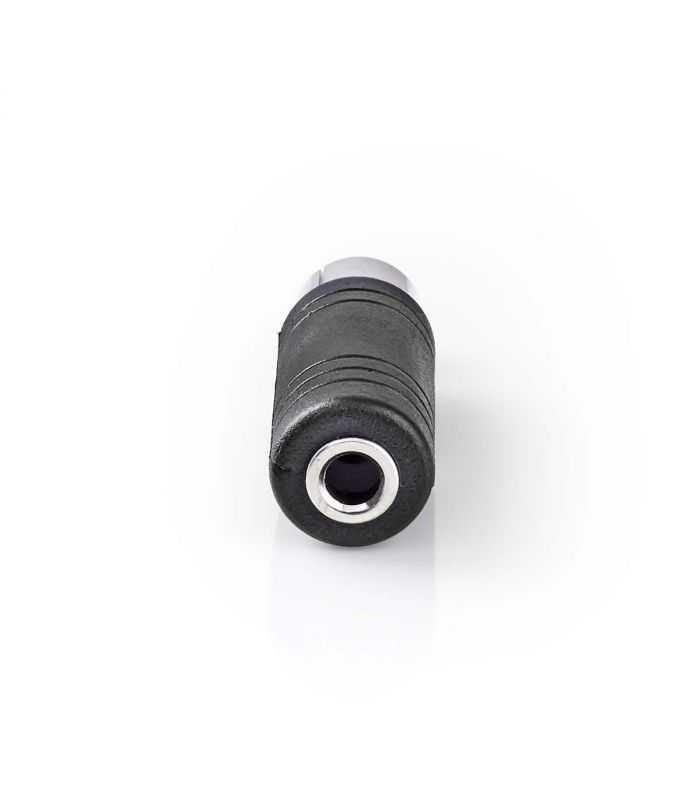 Adaptor Audio Rca Tata Jack 35 Mm Mama Mono 1buc Negru Nedis Cagp24960bk