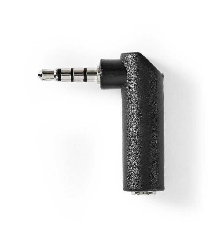 adaptor audio stereo jack 35 mm tata 35 mm mama cotit 90 4 poli nedis 1
