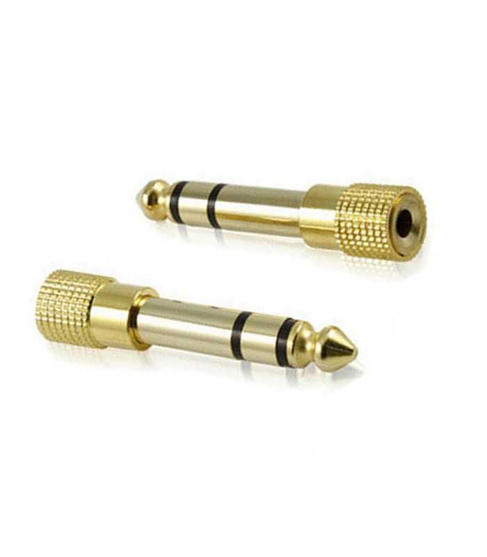 Adaptor aurit JACK 6.3 mm tata la JACK 3.5 mm mama STEREO 8012273