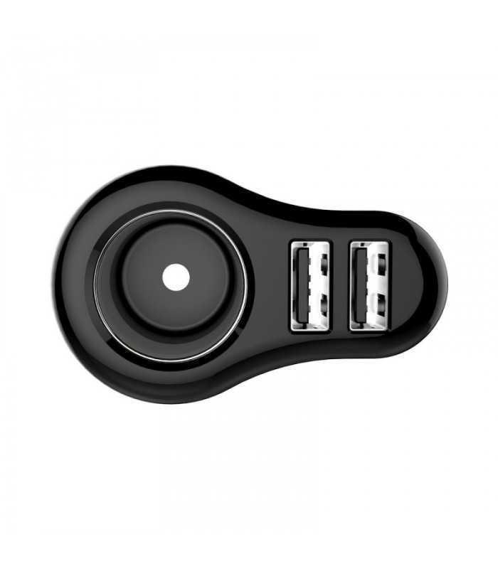 adaptor auto golf c14 2x usb 21a bricheta auto 2