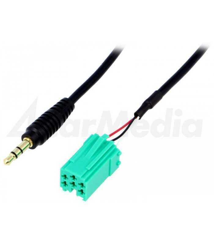 Adaptor Auxiliar Jack 3.5 mm Renault 4CarMedia