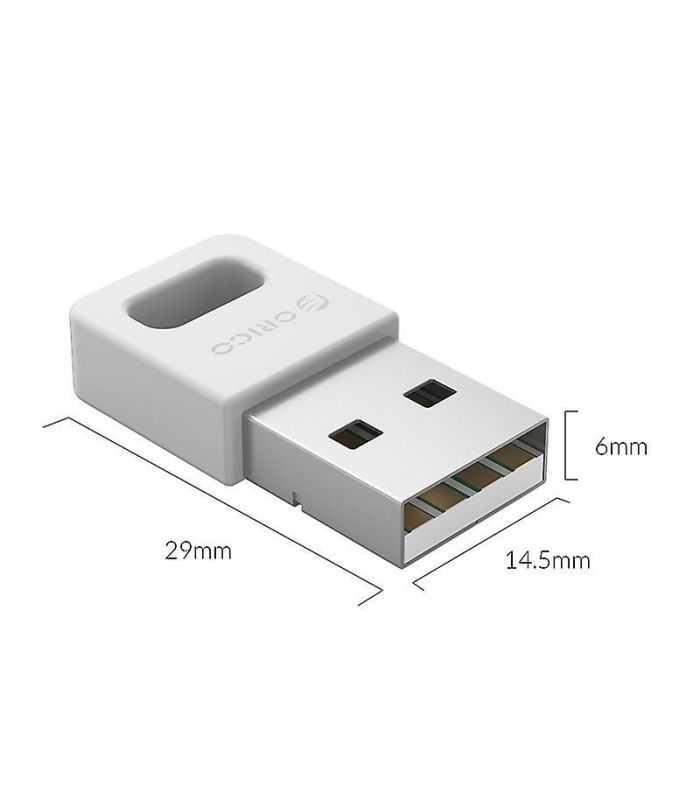 Adaptor Bluetooth V40 Clasa2 20m Orico Bta 409 Wh Alb