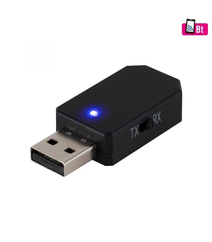 Adaptor Bluetooth v5.0 TX emisie - RX receptie cu Jack 3.5 mm alimentare la USB SAL
