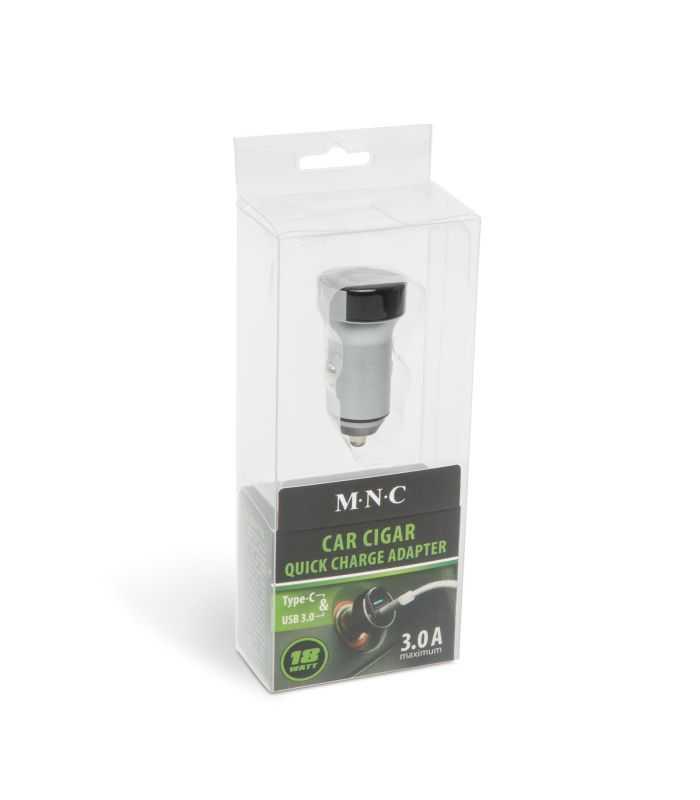 Adaptor Bricheta Auto Bricheta Usb Type C Pd Usb Cu Incarcare Rapida Qc30 18w Delight 55025