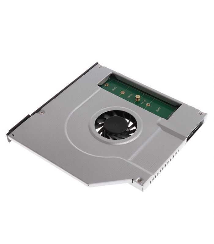 Adaptor Caddy HDD M.2 + FAN 9.5mm CADDY95SM2FAN