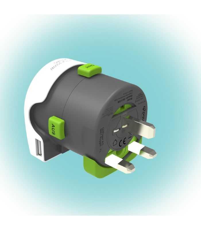 Adaptor Calatorii Qdapter 360 Usb Australia China It Uk Ch Brazil Usa Euro 2100130