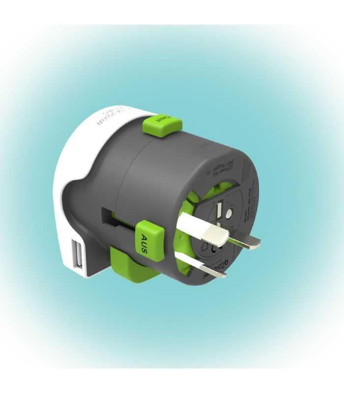 Adaptor Calatorii Qdapter Usb Australia China It Uk Ch Brazil Usa Euro 2100110