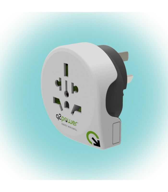 Adaptor calatorii Universal la Australia/China - IT UK CH Brazil USA EURO doar fara impamantare 10A Q2