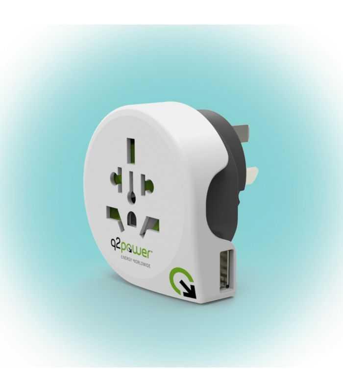 Adaptor calatorii World to Australia USB Q2 AUSTRALIA CHINA IT UK CH BRAZIL USA EURO 1.100170