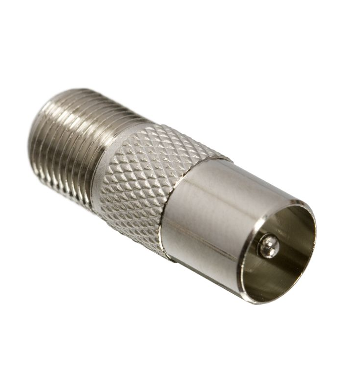 Adaptor coaxial mama F la tata tv coaxial pin aurit