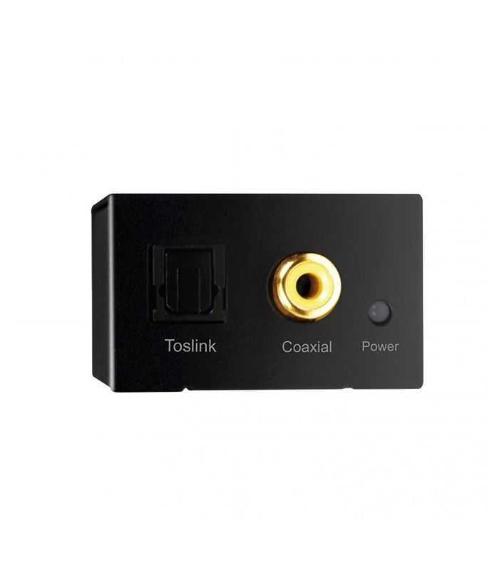 Adaptor Convertor Analogic Digital Intrare 2xrca Mama Toslink Coaxial Didital Audio Logilink Ca0102