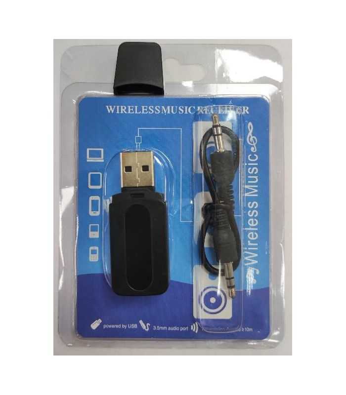 Adaptor convertor audio bluetooth Wireless2.1 +EDR USB cu 3.5 mm Jack