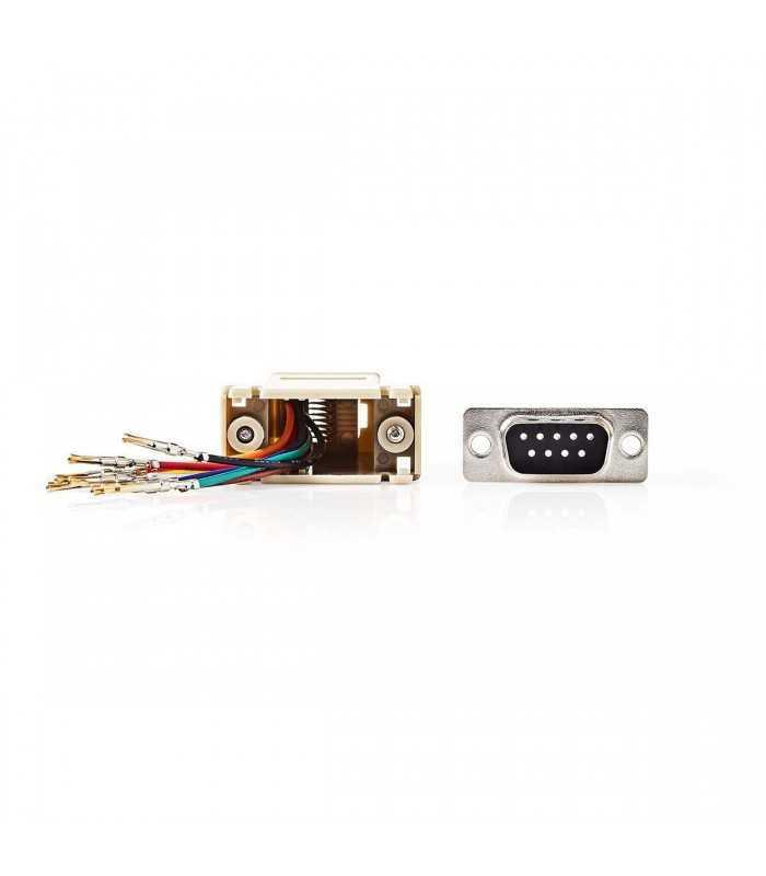 adaptor db9 mama rj45 mama nedis 1