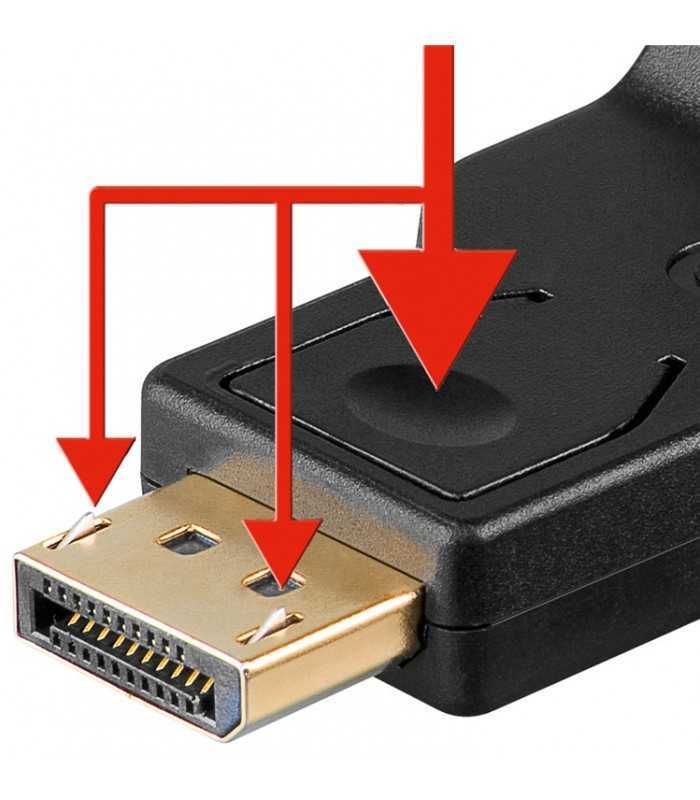 adaptor displayport tata vga mama contacte aurite goobay 1