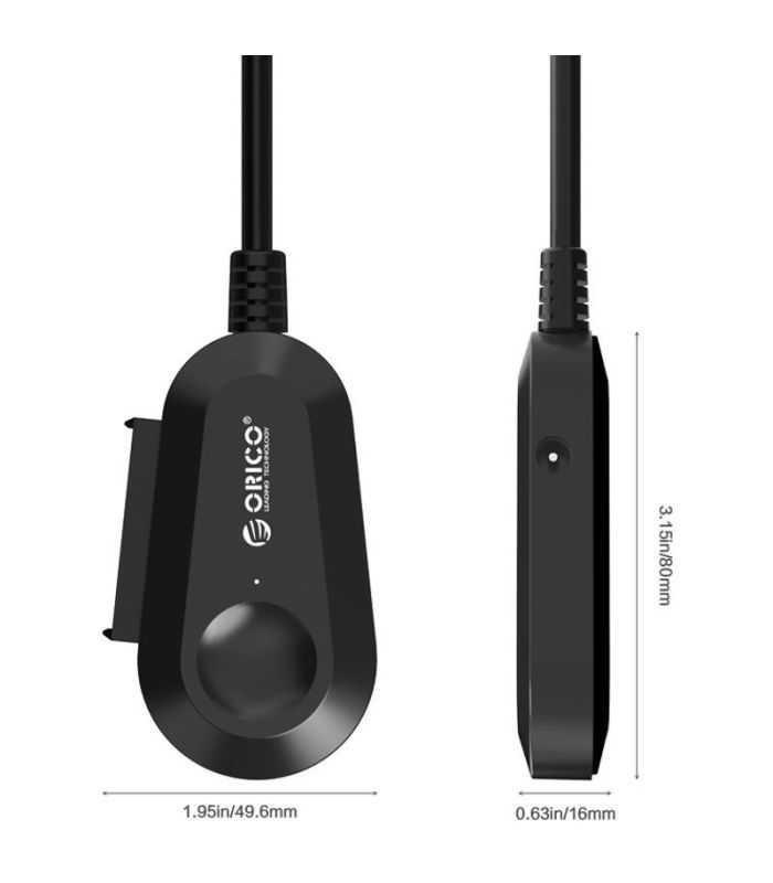 Adaptor Hdd Ssd Usb30 25 Sau 35 Inch Orico 35uts Eu Bk Negru