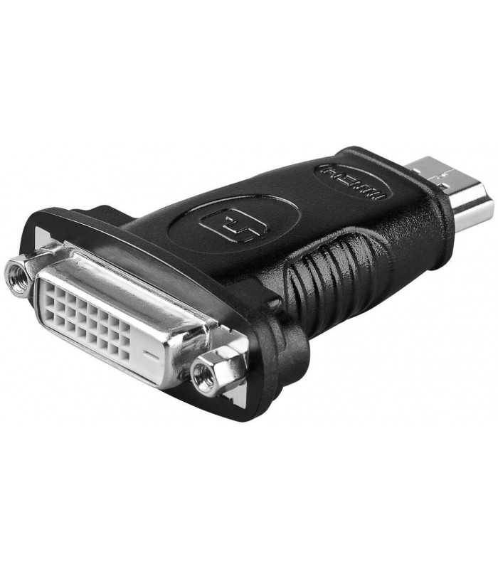 Adaptor HDMI 19p tata la DVI-D 24+1 mama Goobay