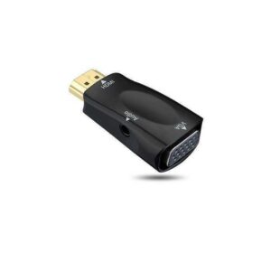 Adaptor HDMI tata la VGA mama cu audio 3.5 mm Jack stereo Well