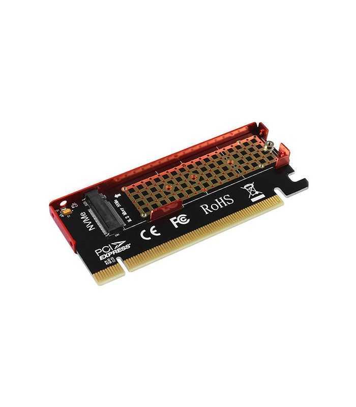 Adaptor Intern Axagon Pcem2 S Pci E 30 16x M2 Ssd Nvme Suport Ssd Pana La 80mm Low Profile Radiator Inclus