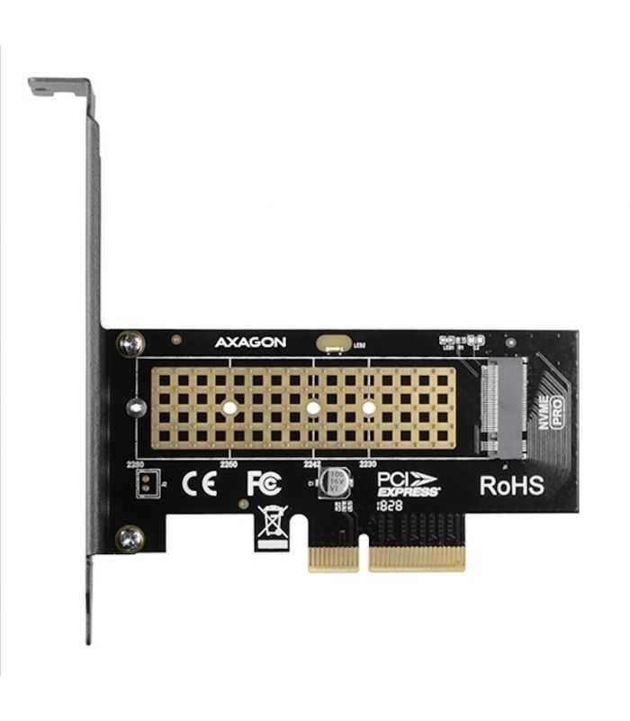 Adaptor Intern Pcem2 N Pci E 30 4x M2 Ssd Nvme Suport Ssd Pana La 80mm Axagon