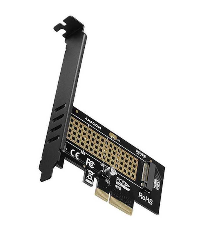 Adaptor Intern PCEM2-N PCI-E 3.0 4x - M.2 SSD NVMe suport SSD pana la 80mm AXAGON