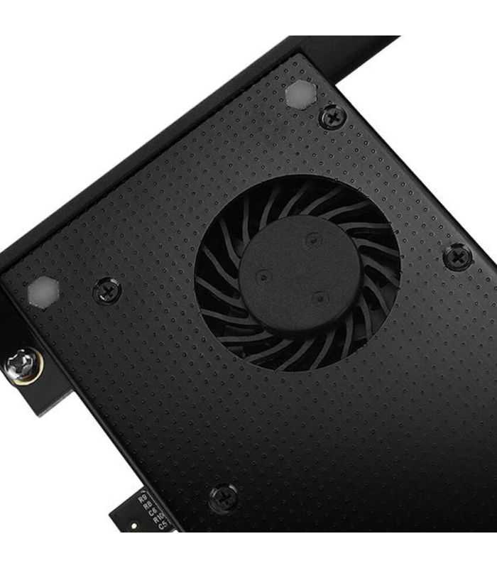 Adaptor Intern Pci E 30 4x Dual M2 Ssd Nvme Sata Voltaj Dual Suport Ssd Max 110mm Cooler Activ Axagon Pcem2 Dc