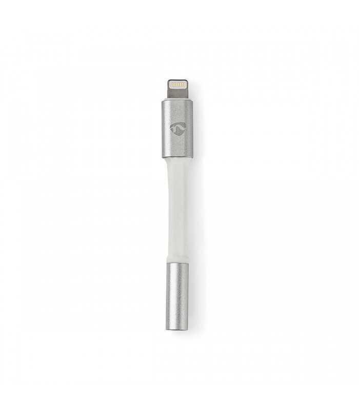 Adaptor iPhone Apple Lightning 8-Pin tata la Jack 3.5 mm mama 0.15m gri Nedis