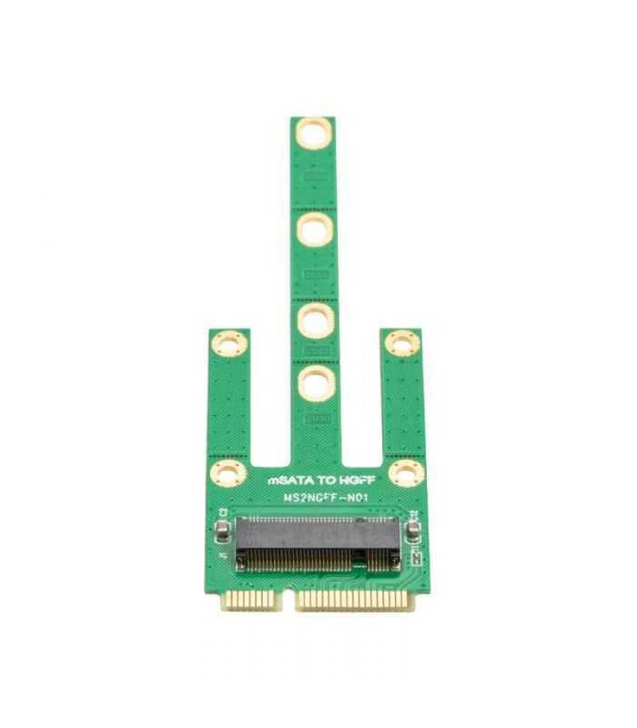 adaptor m2 msata verde orico mstm2 4