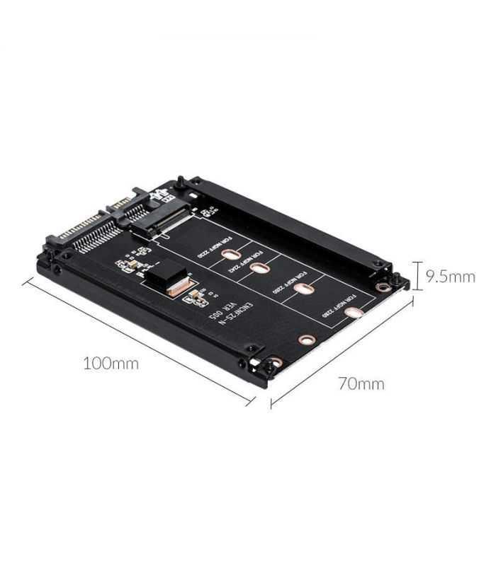 Adaptor M2 Sata 1x Slot Negru Orico S22tm2