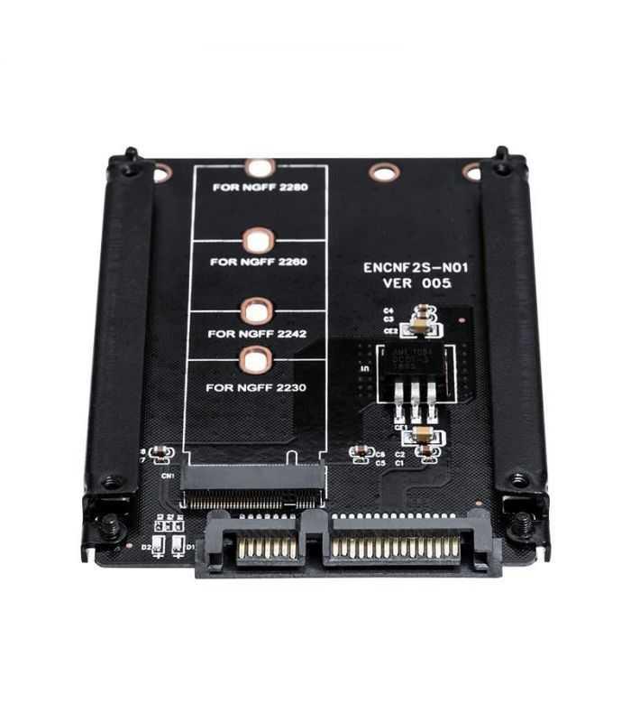 Adaptor M2 Sata 1x Slot Negru Orico S22tm2
