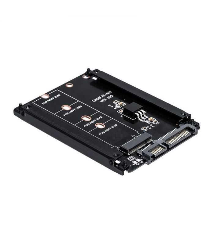 Adaptor M.2 - SATA 1x slot negru Orico S22TM2