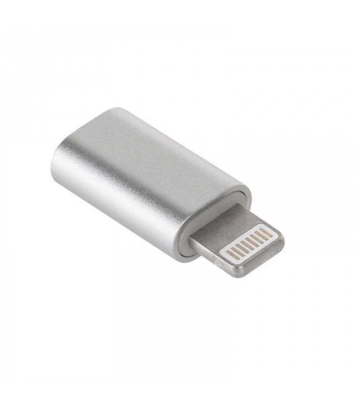 Adaptor micro USB - lightning alb M-LIFE