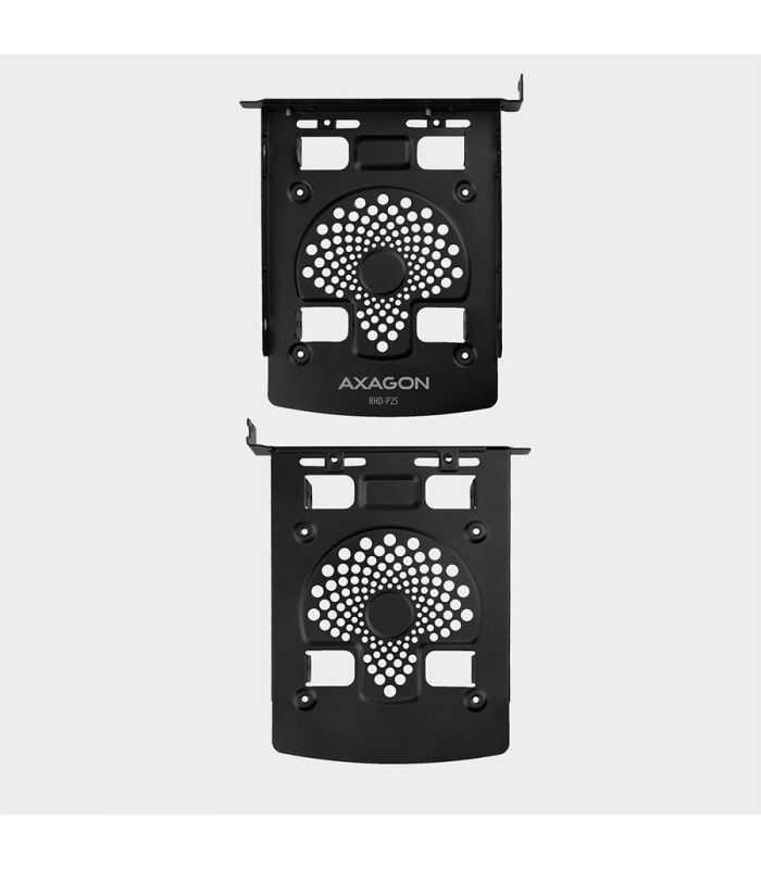 Adaptor Montare 2x Hdd Ssd 25 Hdd In Slot 35 Sau Pci Negru Axagon Rhd P25